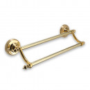 Brassart Princess Towel Rail on Roses Brass Bronze Chrome or Nickel