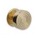 Brassart Burford Large Centre Door Knobs In Brass Bronze Chrome or Nickel