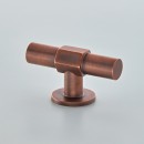 Croft Elements T Bar Cabinet Knobs In Brass Bronze Chrome or Nickel