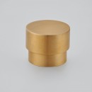 Croft Elements Round Cabinet Knobs In Brass Bronze Chrome or Nickel