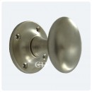 Croft Oval Mortice Door Knobs Chrome Nickel Brass or Bronze