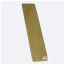 Croft Finger Plates in Brass Bronze Nickel or Chrome