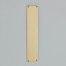 Croft Finger Plates in Brass Bronze Nickel or Chrome