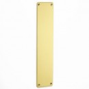 Croft Finger Plates in Brass Bronze Nickel or Chrome