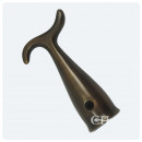 Window Pole Hooks in Brass Bronze Chrome or Nickel