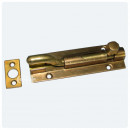Brass Bronze Chrome or Nickel Finish Necked Barrel Bolt Long