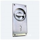 Croft Flush Handle in Chrome or Nickel Finishes