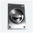 Flush Handle in Chrome and Nickel