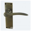 Croft Codsall Latch Lever Handles Brass Bronze Chrome Nickel