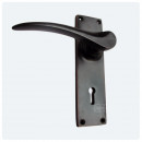 Codsall Lock Lever Handles Brass Bronze Chrome Nickel