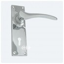 Codsall Lever Handles Nickel Chrome Brass or Bronze