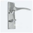 Croft Codsall Bathroom Lever Handles Nickel Chrome Brass or Bronze