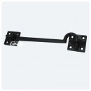 Heavy Cabin Hook in Black Brass Bronze Chrome Nickel 