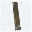 Croft Cast Door Finger Plate in Brass Bronze Chrome Nickel