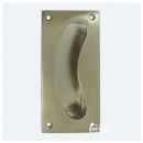 Flush Pulls in Brass Bronze Chrome and Nickel