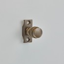 Croft Acorn Sash Stops in Brass Bronze Chrome or Nickel