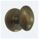 Croft Oval Cupboard Door Knob Brass Bronze Chrome or Nickel