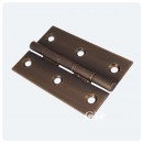 Phosphor Bronze Washered Butt Hinge 75mm in Black Nickel Chrome Bronze or Brass