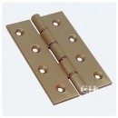 Phosphor Bronze Washered Butt Hinge 100mm in Black Nickel Chrome Bronze or Brass