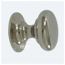 Croft Plain Cupboard Door Knob Chrome or Nickel