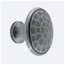 Beaten Cupboard Knob 40mm Pewter