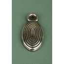 Beehive Escutcheon in Nickel