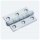 Ball Bearing Hinge 76mm x 50mm Polished Stainless Steel 