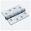 Polished  Stainless 100x76mm Ball Bearing Hinge