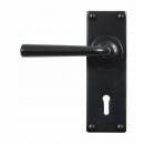 Stonebridge Padstow Hand Forged Black Levers On Keyhole Lock Backplate