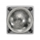 Finesse Design Pewter Pelton Knobs on Square Rose
