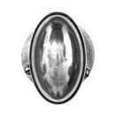 Finesse Design Pewter Lincoln Knobs on Round Rose