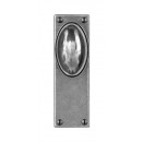 Finesse Design Pewter Lincoln Knobs on Backplate