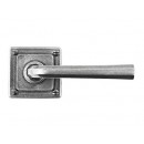 Finesse Design Pewter Tunstall Lever Door Handles on Jesmond Rose