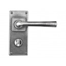 Finesse Design Pewter Tunstall Lever Handles on Jesmond Backplate