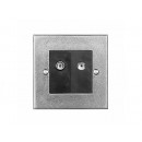 Finesse Design Pewter TV Outlet