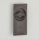 Croft Flush Handle in Brass or Bronze Finishes