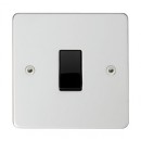 1 Gang DP Switch. Flat Plate. Stainless Steel