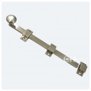 British Handmade Skeleton Door Bolts. Nickel Chrome Brass or Bronze.