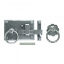 Pewter Cottage Latch Left Hand