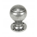 Anvil Regency Ball Door Knobs In Pewter