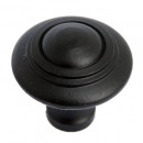 Anvil Cupboard Knobs In Traditional Black