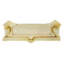 Decorative Brass Postal Letter Plate 