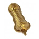 Brass Beehive Escutcheon