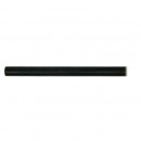 Beeswax Black 22mm Curtain Pole 1000mm