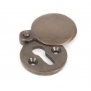 Aged Bronze Covered Escutcheon