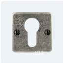 Finesse Design Square Pewter Euro Escutcheons