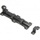 Kirkpatrick Door Bolt in Black Argent or Pewter