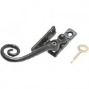 Kirkpatrick Black Argent Or Pewter Locking Casement Fastener