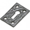 Kirkpatrick Keyway Escutcheon in Black Argent or Pewter