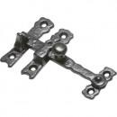 Kirkpatrick Surface Latch Bar in Black Argent Or Pewter Finish